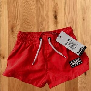 Binky Bro NWT orange swim trunks